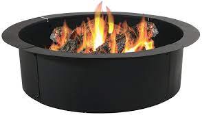 Steel fire pit ring liner. Amazon Com Sunnydaze Fire Pit Ring Liner Heavy Duty Diy Above Or In Ground Outdoor Backyard Wood Burning Bonfire Insert Kit 36 Inch Outer 30 Inch Inner Diameter Patio Lawn Garden