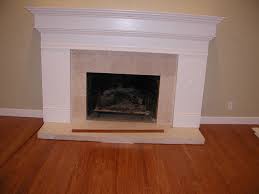 trim fireplace gap after floor install