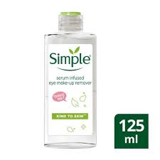 simple dual effect eye make up remover