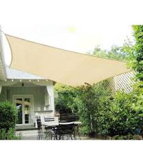 Flying sails is the perfect alternative to a traditional pergola, umbrella or covered porch. Uhome Sun Shade Sails
