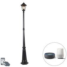 Smart Outdoor Lantern Black 200 Cm Ip44