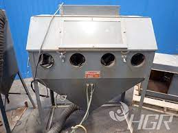 used trinco blast cabinet system hgr