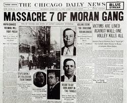 Today in History, February 14, 1929: Gangster Al Capone's enemies gunned down in 'St. Valentine's Day Massacre'