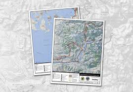 Maps Of The Pacific Northwest National Scenic Trail