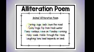 alliteration poem monday 5 3 you