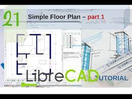 Simple Floor Plan Librecad Part