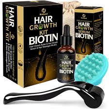 derma roller for hair growth biotin