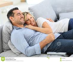 Middle Aged Couple Enjoying Watching Tv Stock Photos - Free & Royalty-Free Stock Photos from Dreamstime