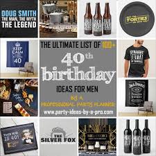 So hurry in and groove to the beat with these favorite details and more: 100 Creative 40th Birthday Ideas For Men By A Professional Event Planner