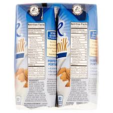 3x6 packs silk almond milk vanilla 8