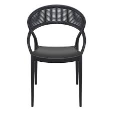 Auman Stacking Patio Dining Chair