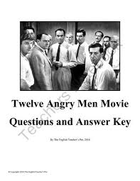 Essay on    angry men movie       A Screen Odyssey   WordPress com