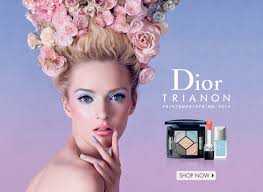 dior trianon spring look nails lips