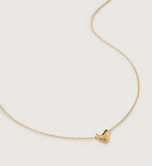 heart chain necklace adjule 41 46cm