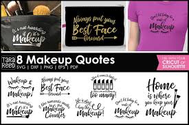 makeup svg and cut files for crafters