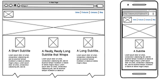how to use text in wireframes