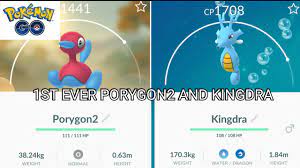Kingdra and Porygon2 in Pokemon Go! + How to Get Evolution Items - YouTube