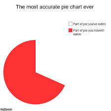 The Most Accurate Pie Chart Ever Imgflip