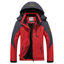 Wantdo Womens Waterproof Mountain Jacket Fleece Windproof