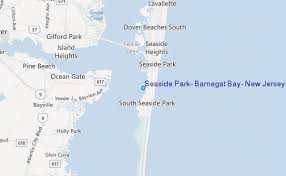 Seaside Park Barnegat Bay New Jersey Tide Station Location