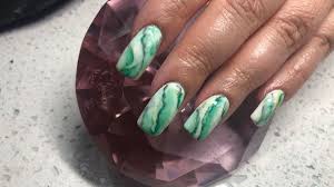 nails diy how to create marbled nails