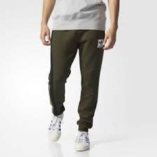 Details About Mens Adidas Originals Tracksuit Bottoms Khaki Joggers Sweatpants New Ay9302