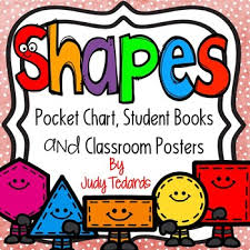 Shapes Pocket Chart Classroom Posters And Book Making Activity