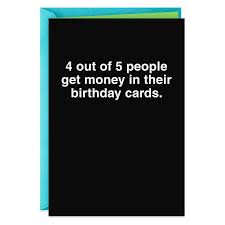 So go ahead, wish them a. Hallmark 4 Out Of 5 People Shoebox Funny Birthday Card 5 Shop Party Supplies At H E B