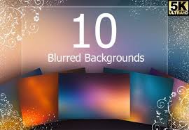 10 Blurred Backgrounds Graphic By Creative Fabrica Freebies Blurred Background Digital Design Design Freebie