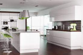 high gloss lucente white kitchen doors