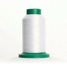 Isacord Thread Chart Polyester 40 Weight With Real Thread In