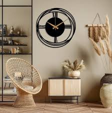 Minimalist Wall Clock Modern Mid