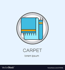 carpeting diy line icon logotype