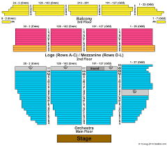 seating chart orpheum theatre san
