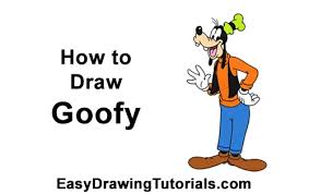 Most of goofy poses look seemingly a bit complicated. How To Draw Goofy Full Body Video Step By Step Pictures