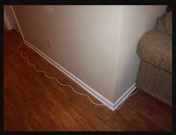 To Hide Ethernet Cables Along Walls