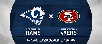 Rams Vs 49ers Los Angeles Coliseum