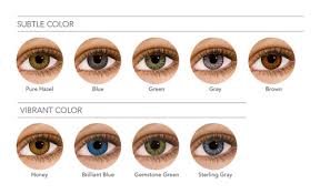 Pure Colors Hd Contacts Color Chart Best Picture Of Chart