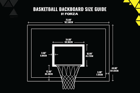 basketball hoop heights rim height by