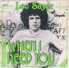 leo sayer when i need you 1976