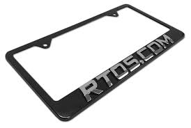 Custom License Plate Frames Elektroplate