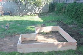 L Shaped Raised Garden Bed