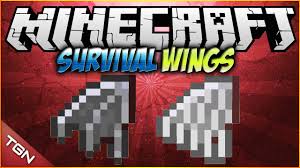 The survival wings mod is perfect for these specific . Minecraft 1 7 2 1 7 10 Survival Wings Mod Vuela En Modo Supervivencia D By