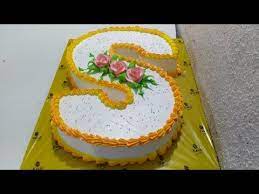 how to make s letter cake with name