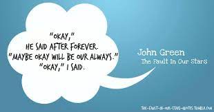 The fault in our stars quotes tumblr ...