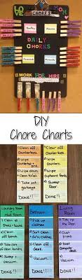 59 Chore Chart Ideas For Kids Multiple Kids Diy Chore