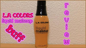 l a colors liquid makeup all shades