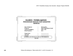 Download silabus bahasa indonesia kelas 7,8,9 smp k13 revisi 2019. Silabus Ktsp Sejarah Sma Kelas Xi Ipa Kumpulan Informasi