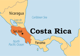 Image result for costa rica map
