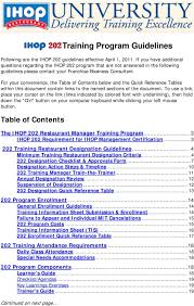 training program guidelines pdf free